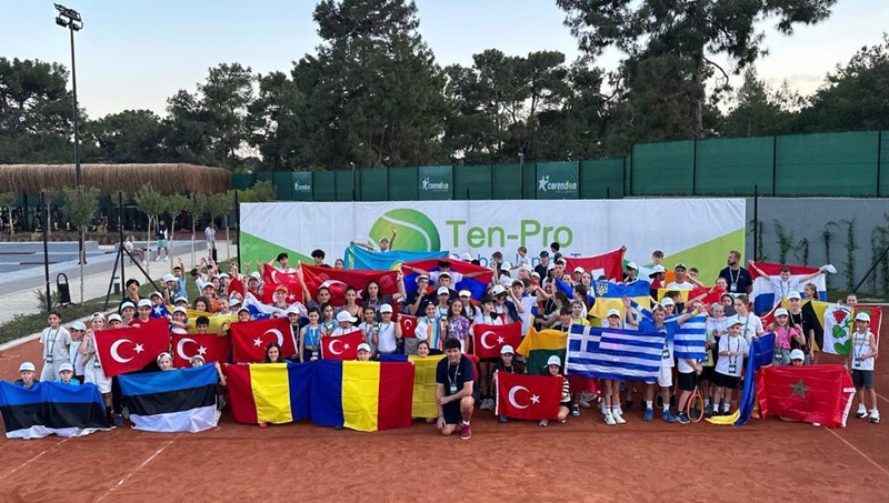 Corendon Tennis Club Kemer, Uluslararası TEN PRO – Turkish Bowl Tenis Turnuvası ödülleri sahiplerini buldu