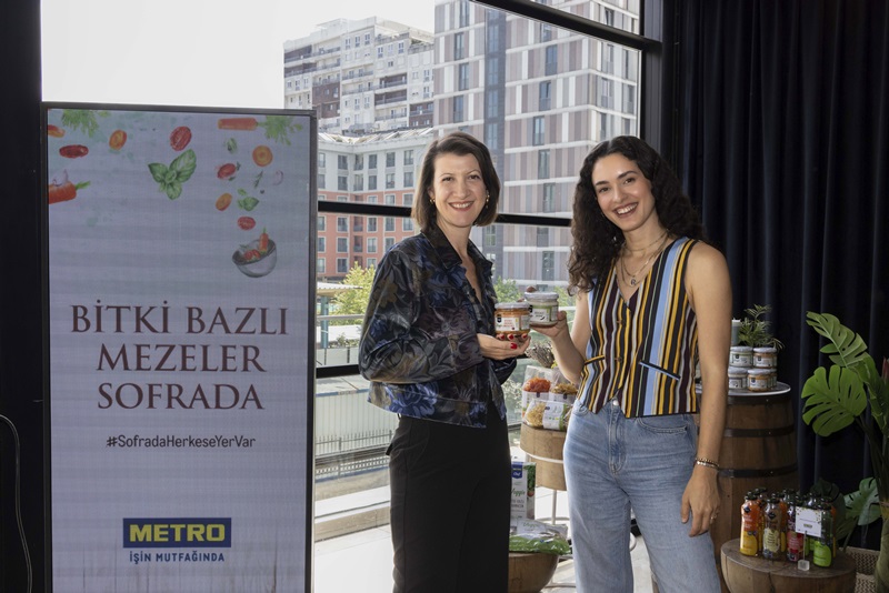 Metro Türkiye ve Beril Oymak’tan bitki bazlı meze deneyimi – Güncel Kadın